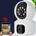 BUĞZ Yosee Uygulama Çift Kameralı Wifi Bağlantılı Gece Görüşlü Ev Tipi Güvenlik Kamerası