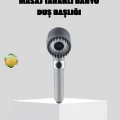 BUĞZ Yüksek Basınçlı Masajlı Duş Başlığı Su Tasarruflu