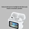 BUĞZ Yüksek Bass ve Güçlü Ses Özellikli Akıllı Bluetooth Kulaklık Dokunmatik Kontrol - BUĞZ