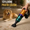 BUĞZ Yüksek Çekiş Gücüne Sahip Şarjlı El Süpürgesi Araç ve Ev Kullanımına Uygun