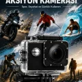 BUĞZ Yüksek Görüntü Kalitesi Sunan 1080P Full HD Aksiyon Kamerası