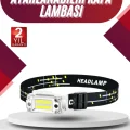BUĞZ Yüksek Işıklı Şarjlı ve Sensörlü LED Kafa Lambası Kamp Lambası