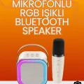  Yüksek Performanslı Kablosuz Karaoke Hoparlör