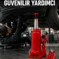 BUĞZ Yüksek Taşıma Kapasiteli Hidrolik Araç Kaldırma Krikosu
