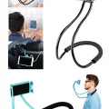 BUĞZ Yumurcak Shop® Boyuna Asılan Ergonomik 360 Derece Cep Telefonu Tutucu Stand