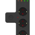 BUĞZ Yumurcak Shop Termal Akım Korumalı 3 Adet Soket,3 Adet USB ve 1 Adet Type-C Girişli 20w Priz Model 3397