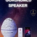  Yumurta Şeklinde Su Dalgalı Bluetooth Speaker Lamba Renkli Şarjlı