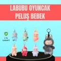 BUĞZ Yumuşak Kumaşlı 20 cm Labubu Peluş – 3 Yaş Üzeri Uygun