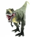  Yumuşak Plastik 31 cm Dinozor Figür - Yeşil T-Rex