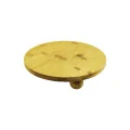 BUĞZ Yuvarlak 24.5cm 3 Mini Top Ayaklı Ahşap Bambu Sunum Tepsisi - Mini Sofra Bx40