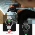 BUĞZ Yuvarlak Çelik Kasa NFC Özellikli Akıllı Saat - Nabız ve Uyku Takibi, Suya Dayanıklı