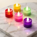 BUĞZ Yuvarlak Şekilli Işıklı Mum 4 cm