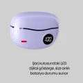 BUĞZ YXG10 Kablosuz Kulaklık – Bluetooth 5.4, Dokunmatik, LED Ekranlı Şarj Kutusu - BUĞZ