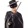 BUĞZ Zorro Kostüm Plastik Aksesuar Seti – Maske Ve Kılıç (67 Cm)