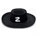 Zorro Şapka Maske Set Yetişkin