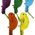 Catnipli Zilli  Peluş Kuş Kedi Köpek  Oyuncağı Çeşitli Renklerde 8 cm x 30 cm