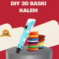 Çocuklar İçin Güvenli 3D Yazıcı Kalem