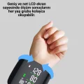 Dijital bilekten tansiyon ölçüm cihazı LCD