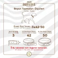 Doggie Konfor Seri Dokuma Köpek Boyun Tasması 4x52-60cm Siyah