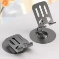 BUĞZ Dönebilir ve Katlanabilir Masaüstü Metal Telefon Tutucu