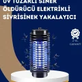 Elektrikli UV Işıklı Sivrisinek ve Böcek Öldürücü – Sessiz ve Güvenli Tuzak