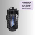 Elektrikli UV Işıklı Sivrisinek ve Böcek Öldürücü – Sessiz ve Güvenli Tuzak