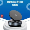 Evrensel Manyetik Araç Telefon Tutucu 360° Döner Başlık