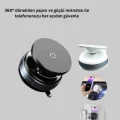 Evrensel Manyetik Araç Telefon Tutucu 360° Döner Başlık