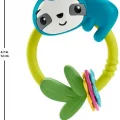 Fisher Price Eğlenceli Dostlar Çıngıraklı Dişlik - Makaralı Tembel Hayvan HJW11-HKD70