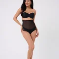 Freshness 0006 Lazer Kesim Tül Yüksek Bel Slip Korse