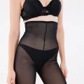 Freshness 0007 Lazer Kesim Tül Yüksek Bel Şort Korse