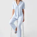 Freshness 324 Kadın 4Lü Sabahlıklı Şorlu Pijama Takımı