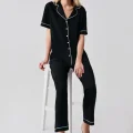 Freshness 324 Kadın 4Lü Sabahlıklı Şorlu Pijama Takımı