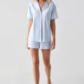 Freshness 324 Kadın 4Lü Sabahlıklı Şorlu Pijama Takımı