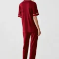 Freshness 324 Kadın 4Lü Sabahlıklı Şorlu Pijama Takımı