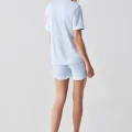 Freshness 324 Kadın 4Lü Sabahlıklı Şorlu Pijama Takımı