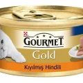 Gourmet Gold Kıyılmış Hindili Kedi Konservesi 85gr