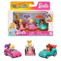 Hot Wheels Racerverse Barbie 3 lü Araba Seti JDG45