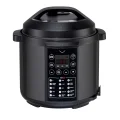 Genel Ürün Pilav Mantı Çorba Fonksiyonlu 15 Otomatik Programlı Dijital Ekranlı Pişirici, Siyah