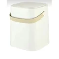 Genel Ürün 8 Lt Click Kapaklı Tutma Saplı Iç Kovalı Tezgah Üst Mutfak Çöp Kovası - Beyaz (büyük Boy)