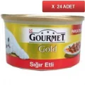 Genel Ürün Gold Sığır Etli Konserve Mama 85 Gr (24 Tane)