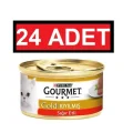 Genel Ürün Gold Kıyılmış Sığır Etli 85 Gr Konserve 24 Adet Yaş Kedi Maması