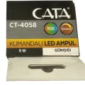 Genel Ürün Ct-4058 9w 2700k (SARI) Rgb Kumandalı Led Ampul E27 Duylu (4 ADET)