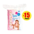 Genel Ürün Axi Bebek Temizleme Pamuğu 60lı 15li Set