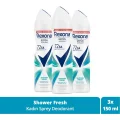 Genel Ürün Shower Fresh Kadın Sprey Deodorant 3 X 150 ml