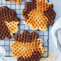 Genel Ürün Kare Waffle Makinesi Kalp Çiçek Ø220