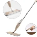 Genel Ürün Sprey 360 Derece Dönen Su Püskürtmeli Mop 1 adet Mikrofiber paspaslı
