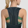 Genel Ürün Ortopedik Dik Duruş Korsesi Balenli Manyetik Kamburluk Önleyici Korse Erkek Sırt Korsesi