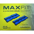 Genel Ürün Kas Geliştirici El Ve Ayak Bilek Ağırlığı 0.5 Kg 2 Adet MAXFIT