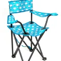 Genel Ürün Metal Çocuk Katlanır Kamp Sandalyesi Çocuk Kamp Sandalyesi Şık 2li Turkuaz Tek Kişilik